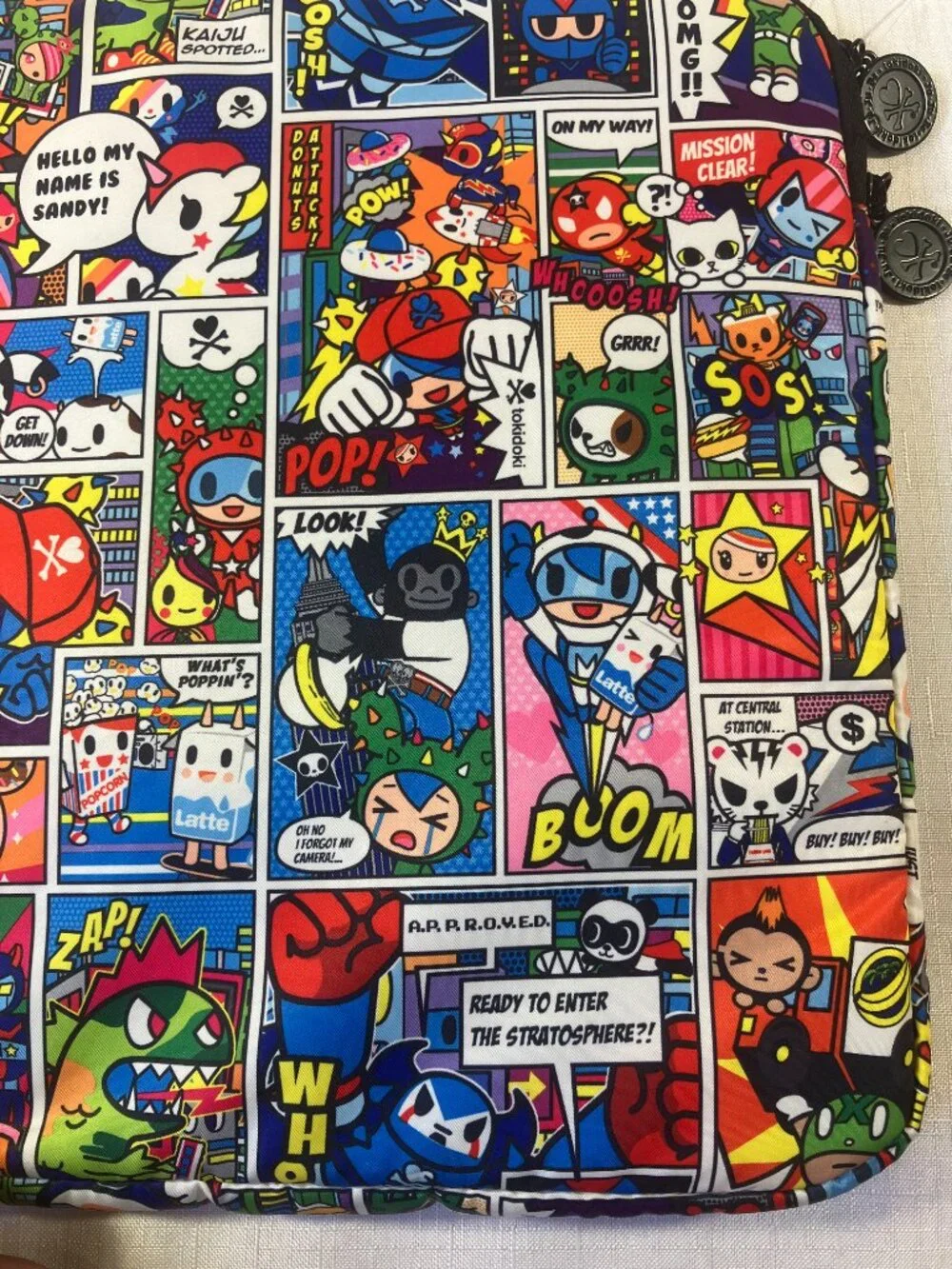 Tokidoki X Jujube Super Toki Megatech Laptop Case